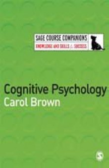 Cognitive Psychology (SAGE Course Companions)  