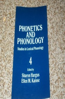 Studies in Lexical Phonology. Lexical Phonology