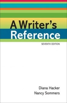 A Writer's Reference, 7th Edition    