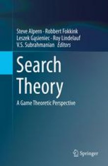 Search Theory: A Game Theoretic Perspective