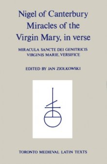 Miracles of the Virgin Mary, in verse