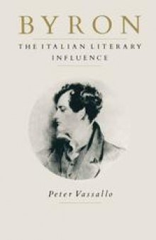 Byron: The Italian Literary Influence
