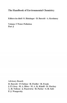 Biosensors: Indicator Assays and Chemical Methods for Endocrine Disrupting Compounds in Wastewaters. Vols. 5, Pts. J