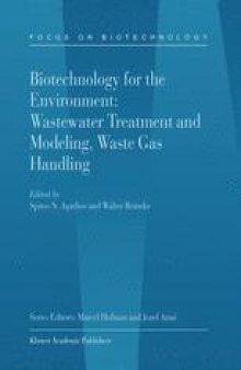Biotechnology for the Environment: Wastewater Treatment and Modeling, Waste Gas Handling
