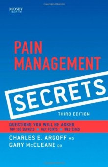 Pain Management Secrets, 3rd Edition