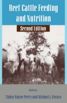 Beef cattle feeding and nutrition