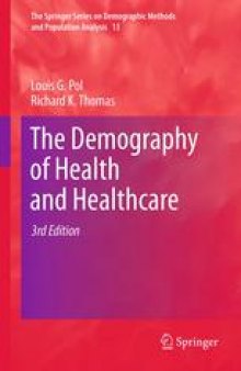 The Demography of Health and Healthcare: Third Edition