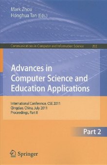Advances in Computer Science and Education Applications: International Conference, CSE 2011, Qingdao, China, July 9-10, 2011. Proceedings, Part II