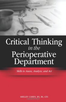 Critical Thinking in the Perioperative Department