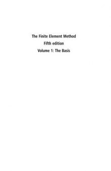 Finite Element Method: Volume 3