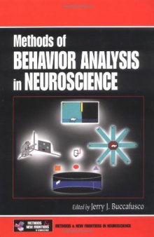 Methods of Behavior Analysis in Neuroscience