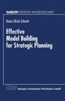 Effective Model Building for Strategic Planning: A Knowledge-based System for Enhanced Model and Knowledge Management
