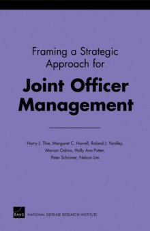 Framing A Strategic Approach For Joint Officer Management
