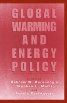 Global Warming and Energy Policy