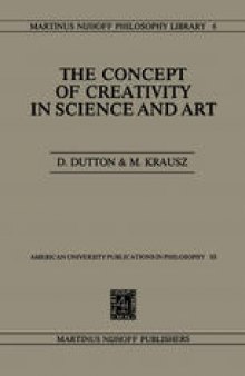 The Concept Of Creativity Science Art