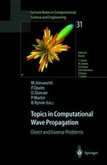 Topics in Computational Wave Propagation: Direct and Inverse Problems