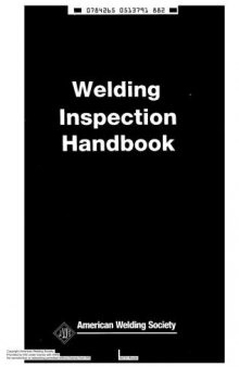 Welding Inspection Handbook
