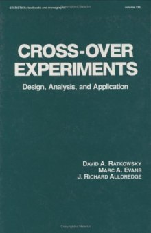 Cross-over Experiments (Statistics:  A Series of Textbooks and Monographs)