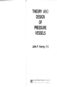 Theory & Design of Pressure Vessels