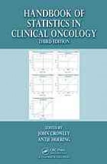 Handbook of statistics in clinical oncology