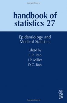 Handbook of Statistics: Epidemiology and Medical Statistics