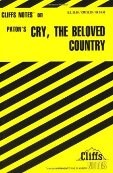 Paton's Cry, the Beloved Country 