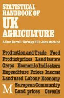 Statistical Handbook of U. K. Agriculture