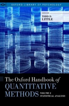 The Oxford Handbook of Quantitative Methods, Vol.2: Statistical Analysis