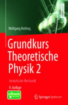 Grundkurs Theoretische Physik 2: Analytische Mechanik