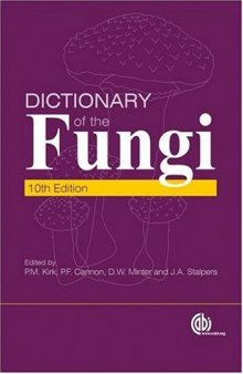 Dictionary of the Fungi 10th ed.