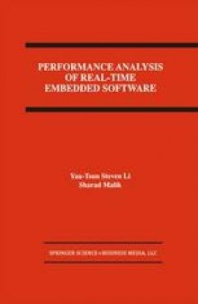 Performance Analysis of Real-Time Embedded Software