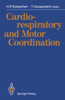Cardiorespiratory and Motor Coordination