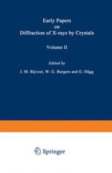 Early Papers on Diffraction of X-rays by Crystals: Volume 2