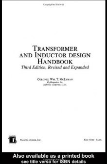 Transformer and inductor design handbook