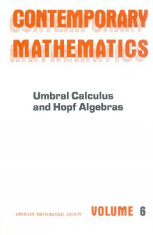Umbral calculus and Hopf algebras