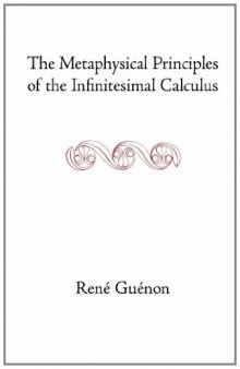 The Metaphysical Principles of the Infinitesimal Calculus  