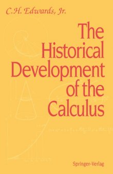 The historical development of the calculus