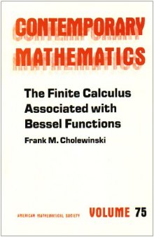 The Finite Calculus Associated with Bessel Functions