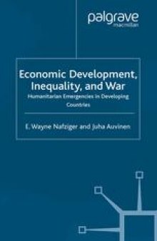 Economic Development, Inequality and War: Humanitarian Emergencies in Developing Countries