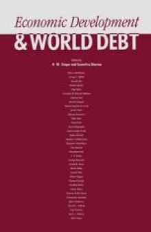 Economic Development and World Debt