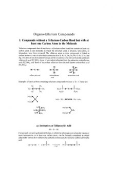 Houben-Weyl Methoden der organischen Chemie vol.E12b Organotellurium Compounds