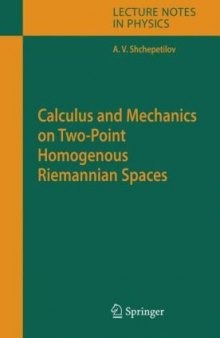 Calculus and mechanics on two-point homogenous Riemannian spaces