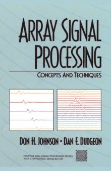Array Signal Processing: Concepts and Techniques