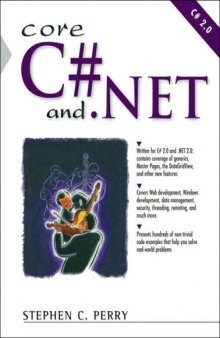 Core C Sharp (Visual Studio 2.0 And Dot Net Sep