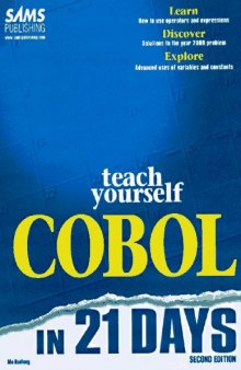 Teach yourself COBOL in 21 days