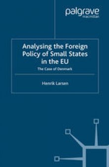 Analysing the Foreign Policy of Small States in the EU: The Case of Denmark
