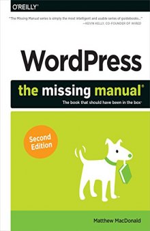 Wordpress : the missing manual : the book that should have been in the box