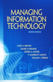 Managing Information Technology (7th Edition)