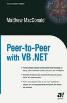 Peer-to-Peer with VB .NET