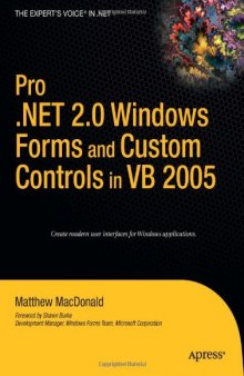 Pro .NET 2.0 Windows Forms and Custom Controls in VB 2005